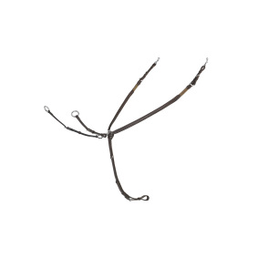 PRESTIGE ITALIA D25 LEATHER BREASTPLATE - 1 in category: Breastplates with martingales for horse riding