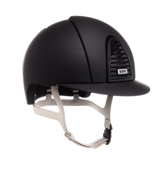 KEP Italia KEP ITALIA CROMO 2.0 MICA EQUESTRIAN HELMET CREAM CHIN BLACK