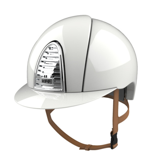 KEP Italia KEP ITALIA CROMO 2.0 KASK JEŹDZIECKI POLISH WHITE