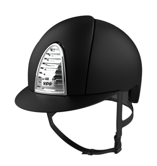 KEP Italia KEP ITALIA CROMO 2.0 TEXTILE EQUESTRIAN HELMET BLACK