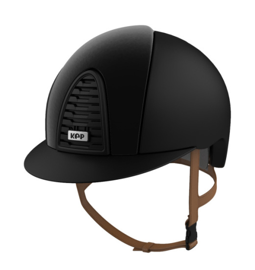 KEP Italia KEP ITALIA CROMO 2.0 TEXTILE EQUESTRIAN HELMET VELVET BLACK