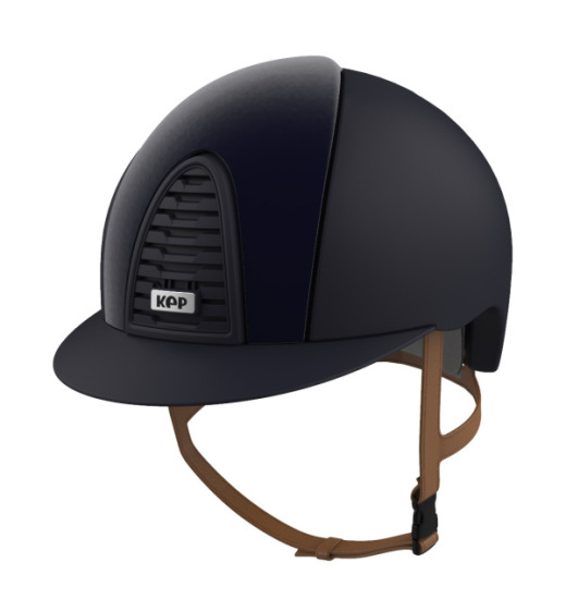 KEP Italia KEP ITALIA CROMO 2.0 TEXTILE EQUESTRIAN HELMET VELVET NAVY