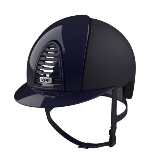KEP Italia KEP ITALIA CROMO 2.0 TEXTILE EQUESTRIAN HELMET POLISH NAVY