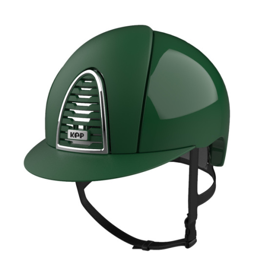 KEP Italia KEP ITALIA CROMO 2.0 POLISH EQUESTRIAN HELMET TEXTILE DARK GREEN