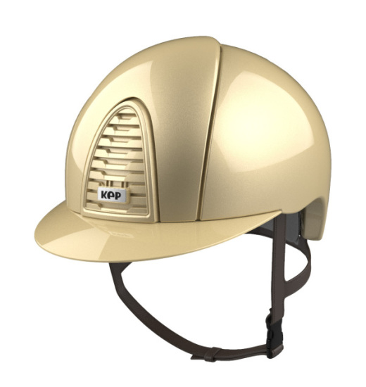 KEP Italia KEP ITALIA CROMO 2.0 METAL EQUESTRIAN HELMET GOLDEN SAND