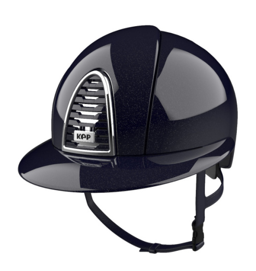 KEP Italia KEP ITALIA CROMO 2.0 METAL EQUESTRIAN HELMET DIAMOND NAVY