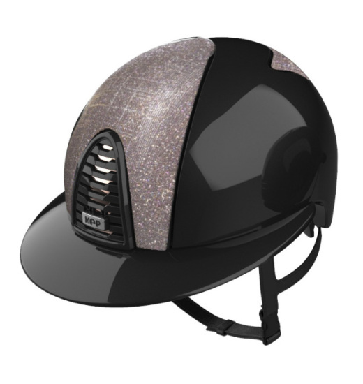 KEP Italia KEP ITALIA CROMO 2.0 POLISH EQUESTRIAN HELMET PINK GALASSIA BLACK