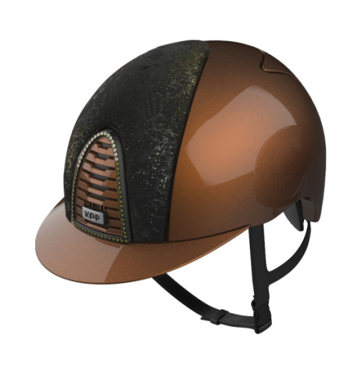 KEP Italia KEP ITALIA CROMO 2.0 METAL BRONZ EQUESTRIAN HELMET ISEO BRONZE
