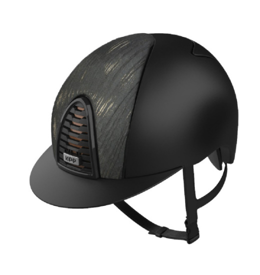 KEP Italia KEP ITALIA CROMO 2.0 TEXTILE EQUESTRIAN HELMET BRONZE VESNA BLACK