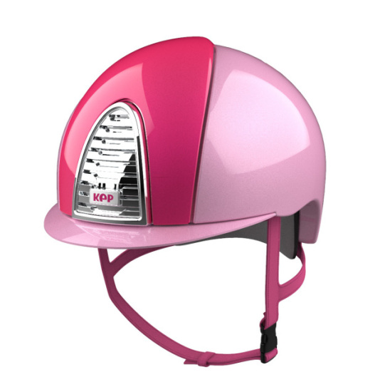 KEP Italia KEP ITALIA CROMO 2.0 XC CROSS EQUESTRIAN HELMET METAL PINK