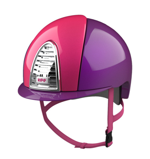 KEP Italia KEP ITALIA CROMO 2.0 XC CROSS KASK JEŹDZIECKI METAL FIOLETOWY