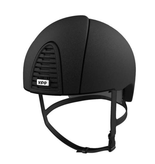 KEP Italia KEP ITALIA CROMO 2.0 JOCKEY EQUESTRIAN HELMET TEXTURED BLACK