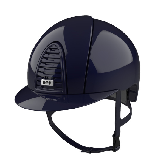 KEP Italia KEP ITALIA CROMO 2.0 POLISH METAL EQUESTRIAN HELMET NAVY