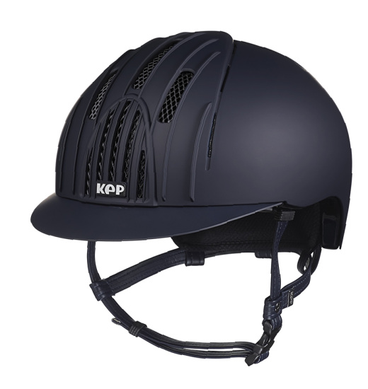 KEP Italia KEP ITALIA FAST GRIDS EQUESTRIAN HELMET NAVY