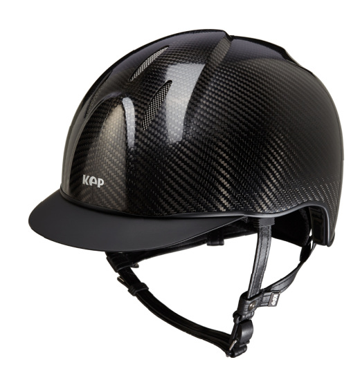 KEP Italia KEP ITALIA E-LIGHT SHINE EQUESTRIAN HELMET BLACK