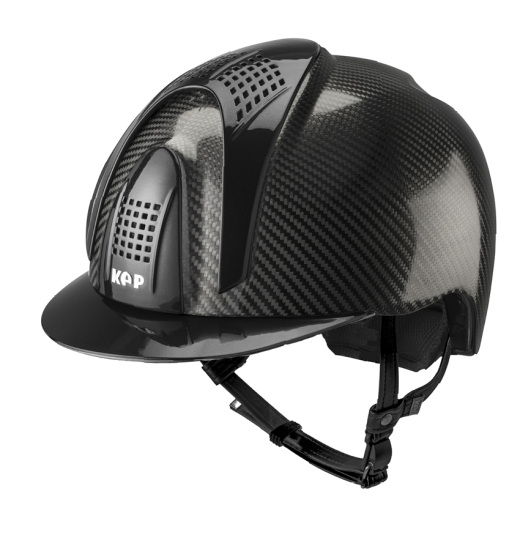 KEP Italia KEP ITALIA E-LIGHT SHINE EQUESTRIAN HELMET METAL BLACK