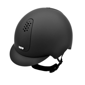KEP ITALIA KEPPY KIDS' EQUESTRIAN HELMET MATT BLACK