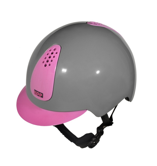 KEP Italia KEP ITALIA KEPPY KIDS' EQUESTRIAN HELMET GREY / PINK