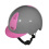 KEP ITALIA KEPPY KIDS' EQUESTRIAN HELMET GREY / PINK