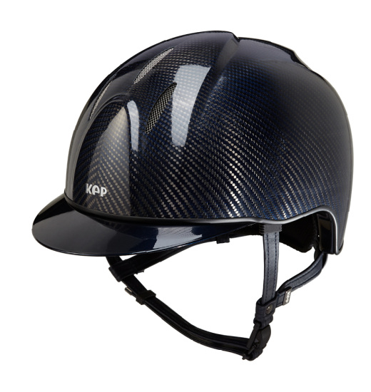 KEP Italia KEP ITALIA E-LIGHT SHINE EQUESTRIAN HELMET NAVY / BLACK