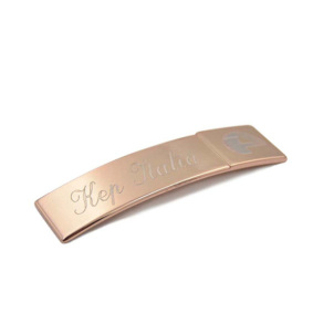 KEP ITALIA NAME PLATE ROSE GOLD