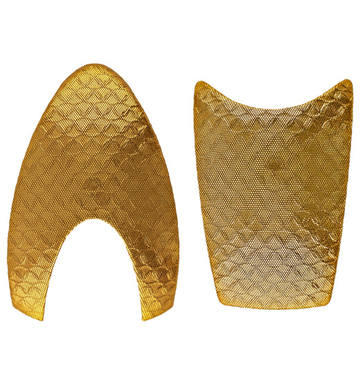 KEP Italia KEP ITALIA PANELE DO KASKU LEATHER RING ZŁOTE SPECIAL EDITION