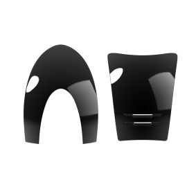 KEP ITALIA PANELE DO KASKU CHROME POLISH