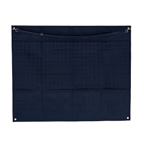 ESKADRON QUILT STABLE BOX CURTAIN SHORT