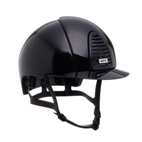 KEP ITALIA CROMO 2.0 POLISH METAL EQUESTRIAN HELMET BLACK