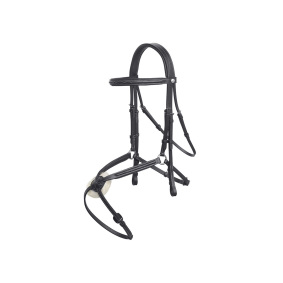 PRESTIGE ITALIA E80 LEATHER BRIDLE - 1 in category: Mexican bridles for horse riding