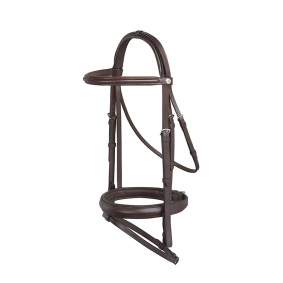 PRESTIGE ITALIA E38 LEATHER BRIDLE - 1 in category: Snaffle bridles for horse riding