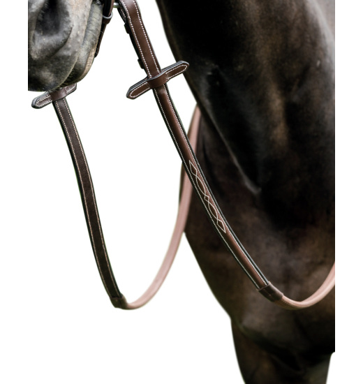 Prestige Italia PRESTIGE ITALIA E36 RUBBER REINS TO E37 BRIDLE