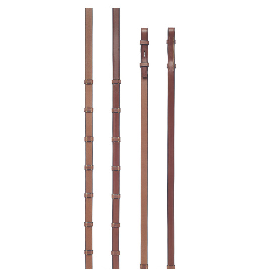 Renaissance RENAISSANCE DRESSAGE FULL FLAT LEATHER REINS E137 FOR 4E157