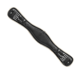 PRESTIGE ITALIA DRESSAGE GIRTH WITH SYNTHETIC FUR LINING A140