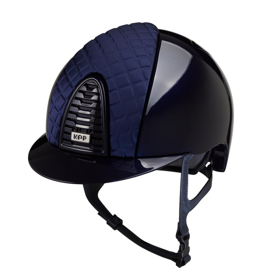 KEP Italia KEP ITALIA CROMO 2.0 RIDING HELMET POLISH NAVY SATIN MILANO COLLECTION
