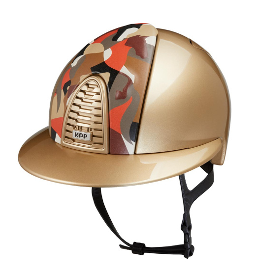 KEP Italia KEP ITALIA CROMO 2.0 KASK JEŹDZIECKI METAL PIASKOWY VIKINGS COLLECTION