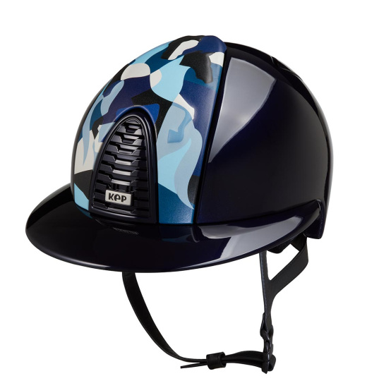 KEP Italia KEP ITALIA CROMO 2.0 KASK JEŹDZIECKI POLISH GRANATOWY VIKINGS COLLECTION