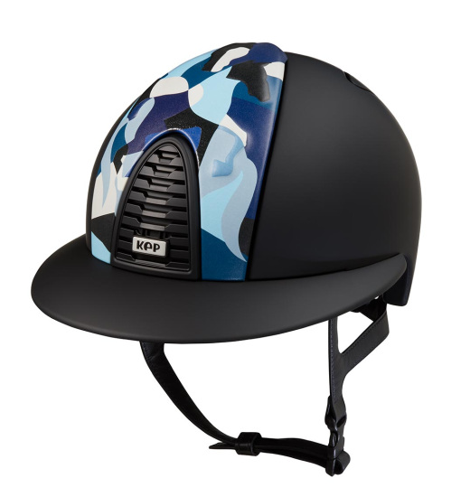 KEP Italia KEP ITALIA CROMO 2.0 RIDING HELMET TEXTILE BLUE VIKINGS COLLECTION