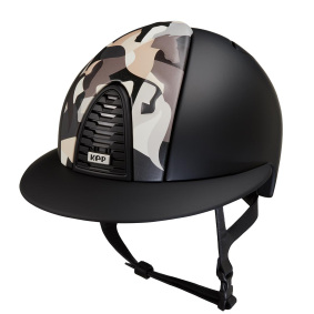 KEP ITALIA CROMO 2.0 KASK JEŹDZIECKI TEXTILE SZARY VIKINGS COLLECTION