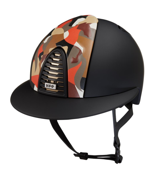 KEP Italia KEP ITALIA CROMO 2.0 RIDING HELMET TEXTILE ORANGE VIKINGS COLLECTION