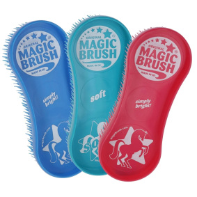 MAGIC BRUSH JELLYFISH ZESTAW TRZECH KOLOROWYCH SZCZOTEK DLA KONIA
