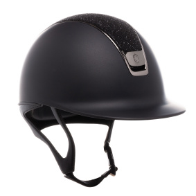 SAMSHIELD HELMET SHADOWMATT 2.0 / CRYSTAL FABRIC BLACK / BLACK CHROM / BLACK CHROM / C