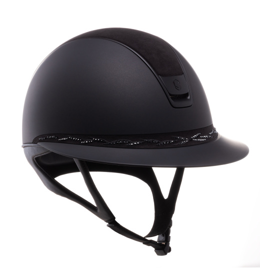 Samshield SAMSHIELD HELMET MISS SHIELD 2.0 SHADOWMATT / BLK ALC. / FLOWER SWARO / MAT BLACK / MAT BLACK / BLACK