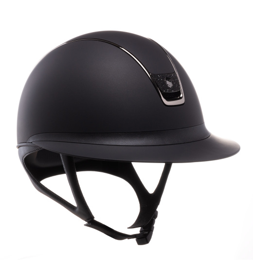 Samshield SAMSHIELD MISS SHIELD 2.0 SHADOWMATT / CRYSTAL FABRIC BLACK / SCHWARZER CHROM / SCHWARZER HELM