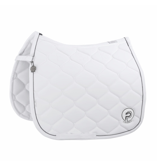 Eskadron ESKADRON SOFTSHELL EMBLEM EQUESTRIAN SADDLE PAD PLATINUM