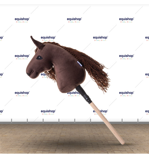 Equishop Hobby Horse KOŃ NA PATYKU HOBBY HORSE EQUISHOP CZEKOLADEK A4