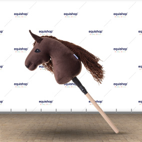 KOŃ NA PATYKU HOBBY HORSE EQUISHOP CZEKOLADEK A4