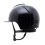 KEP Italia KEP ITALIA CROMO 2.0 POLISH KASK JEŹDZIECKI POLO VISOR/BLK CHIN/POLISH BLK/METAL SILVER SHINE LOGO CZARNY