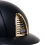 KEP ITALIA CROMO 2.0 TEXTILE HELMET MIRROR GOLD / CRISTALLI SUEDE LOGO BLACK