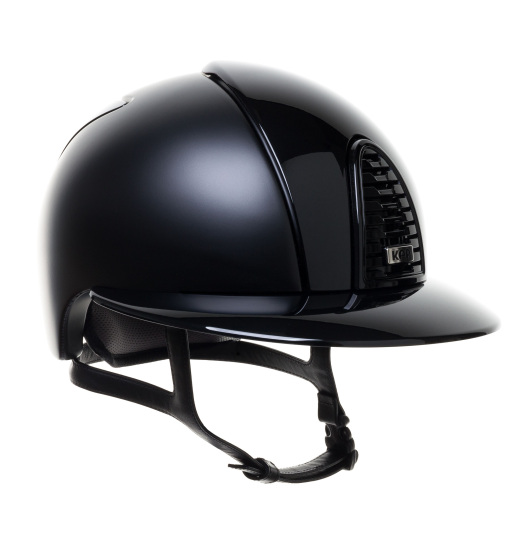 KEP Italia KEP ITALIA CROMO 2.0 TEXTILE KASK POLISH VISOR FRONT REAR / SLV SHINE LOGO CZARNY